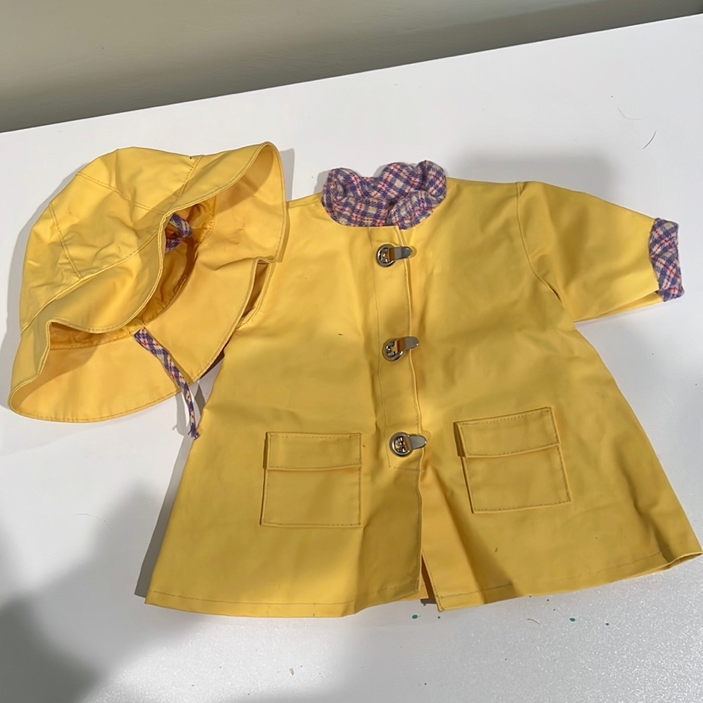 American girl doll rain jacket
